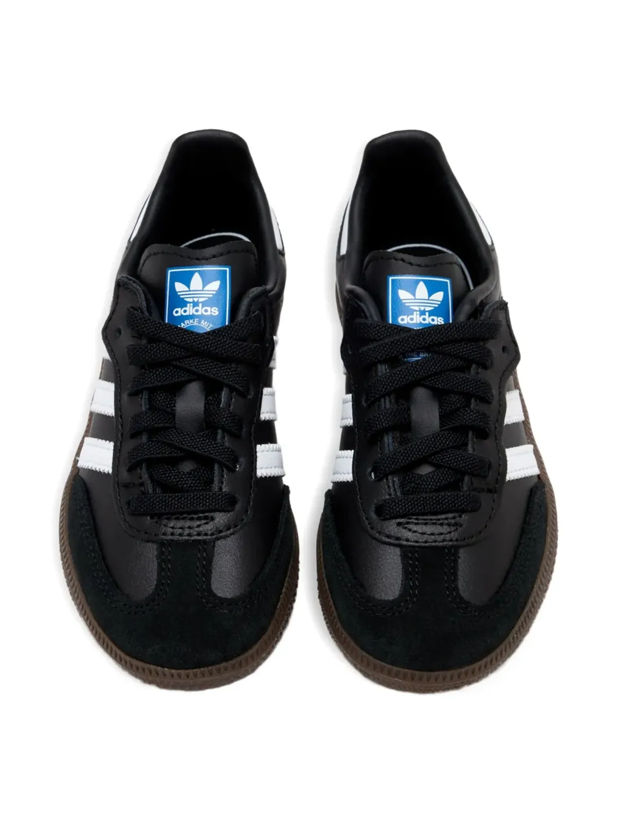 adidas Kids サンバ3ストライプスニーカー - ブラック - 画像3