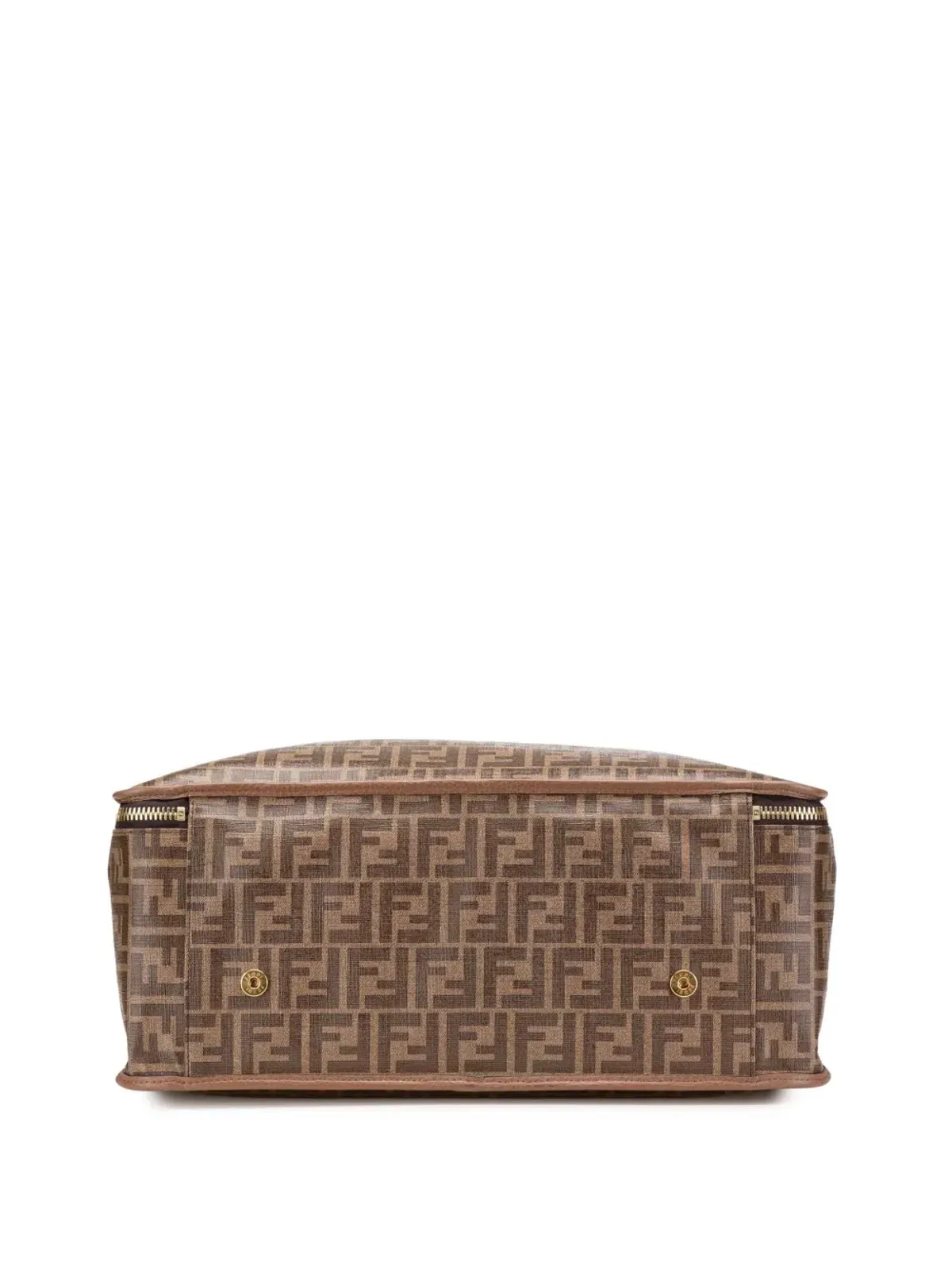 Fendi Pre-Owned 2010-2025 Zucca Coated Canvas Karligraphy travel bag - Brown - 画像4