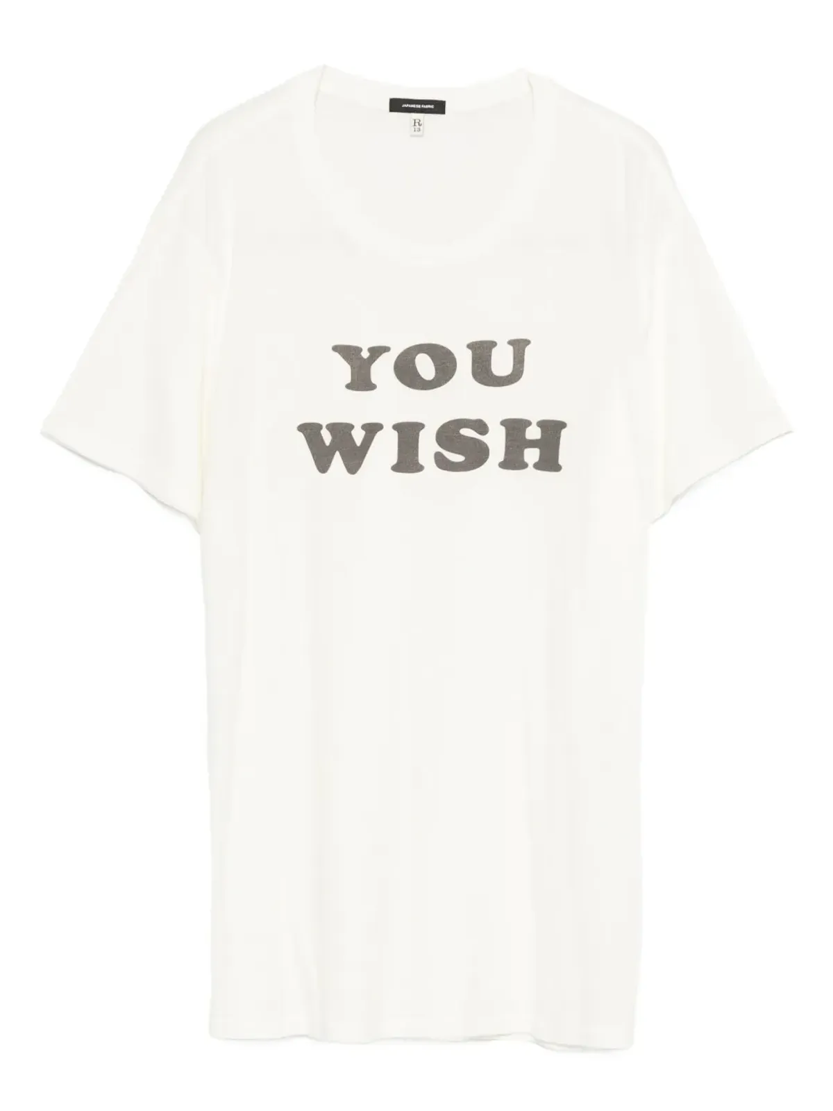 R13 グラフィックプリントTシャツ - 画像1