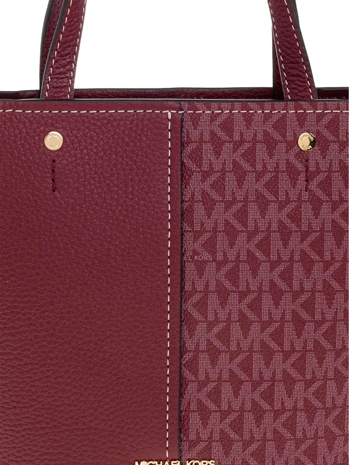 Michael Michael Kors フローラ モノグラム パネルド トートバッグ - 画像4