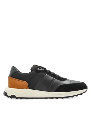 Tod's レザーパネルドスニーカー - サムネイル1