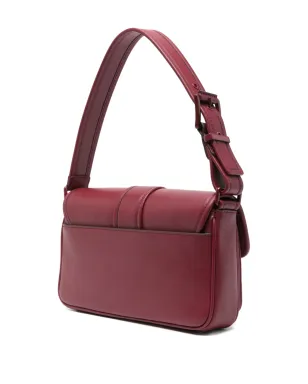 Michael Michael Kors Colby バックル式レザーショルダーバッグ（レッド） - サムネイル3