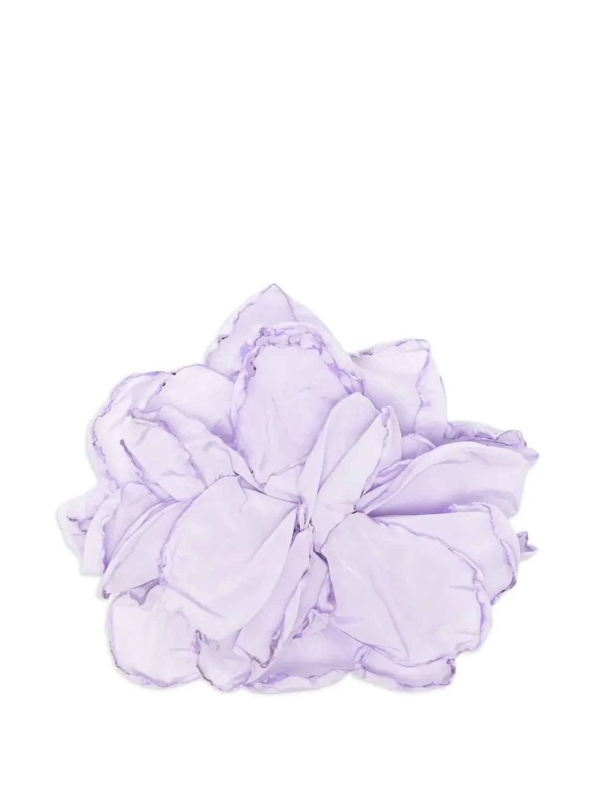 GIADA CURTI フリル付きトラベルアクセサリー - Purple - 画像1