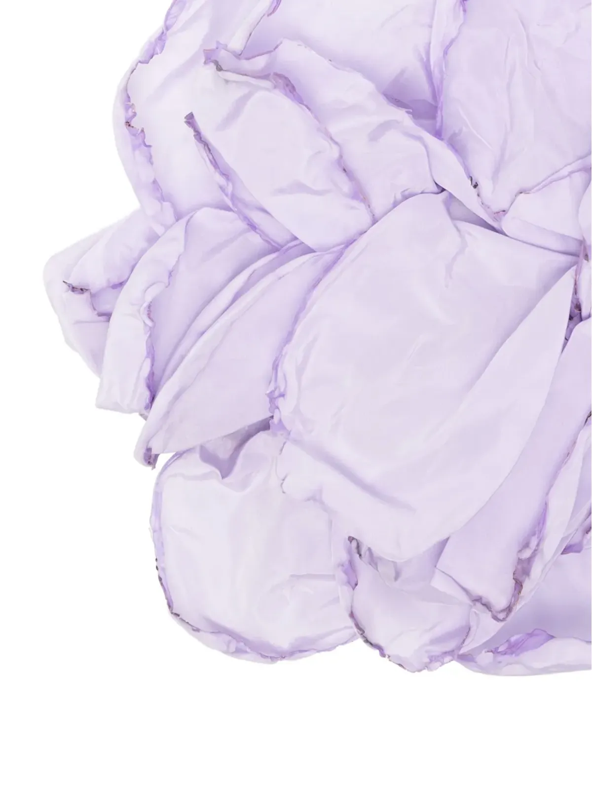 GIADA CURTI フリル付きトラベルアクセサリー - Purple - 画像3