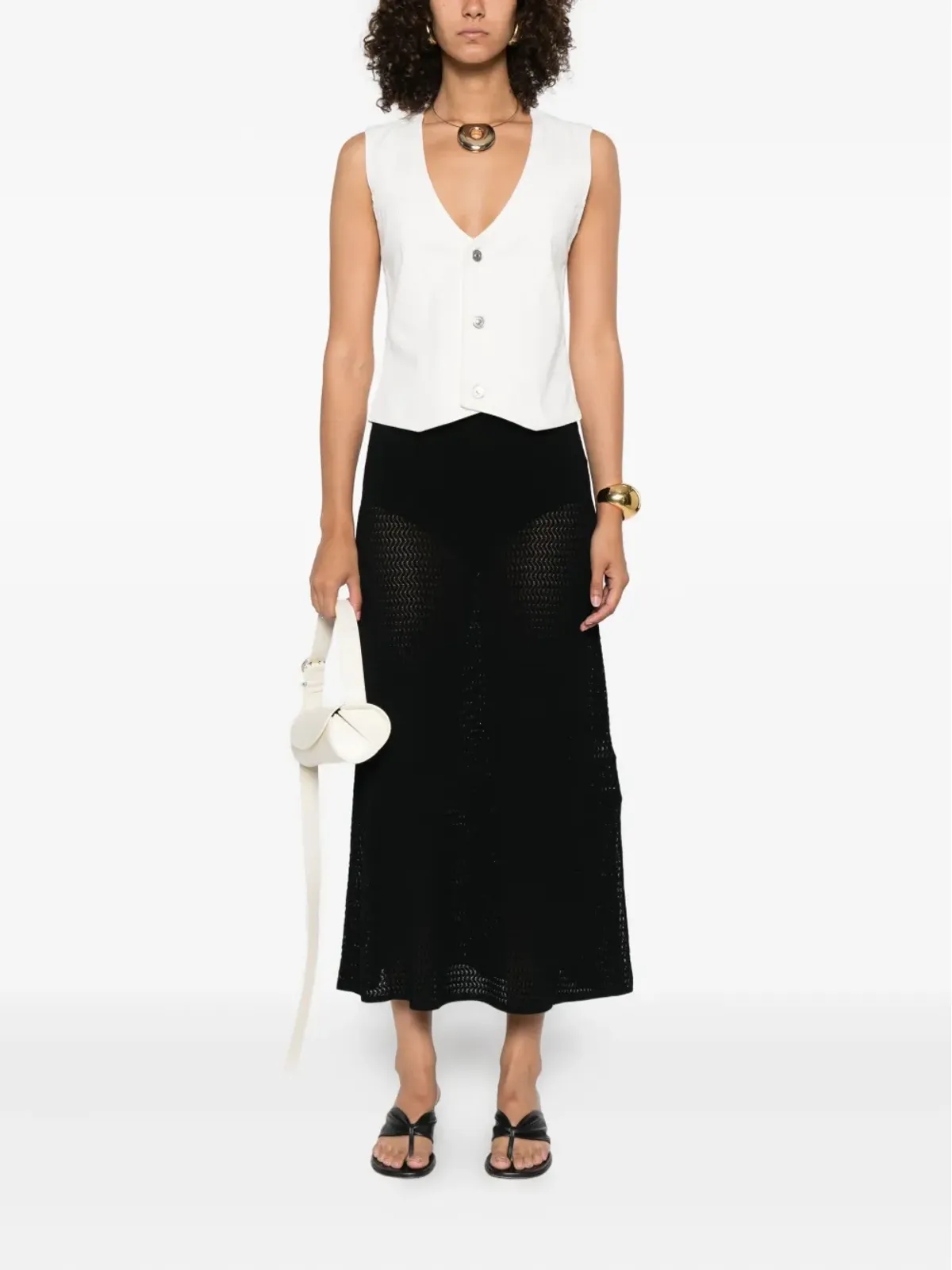 Victoria Beckham Aラインスカート - 画像2