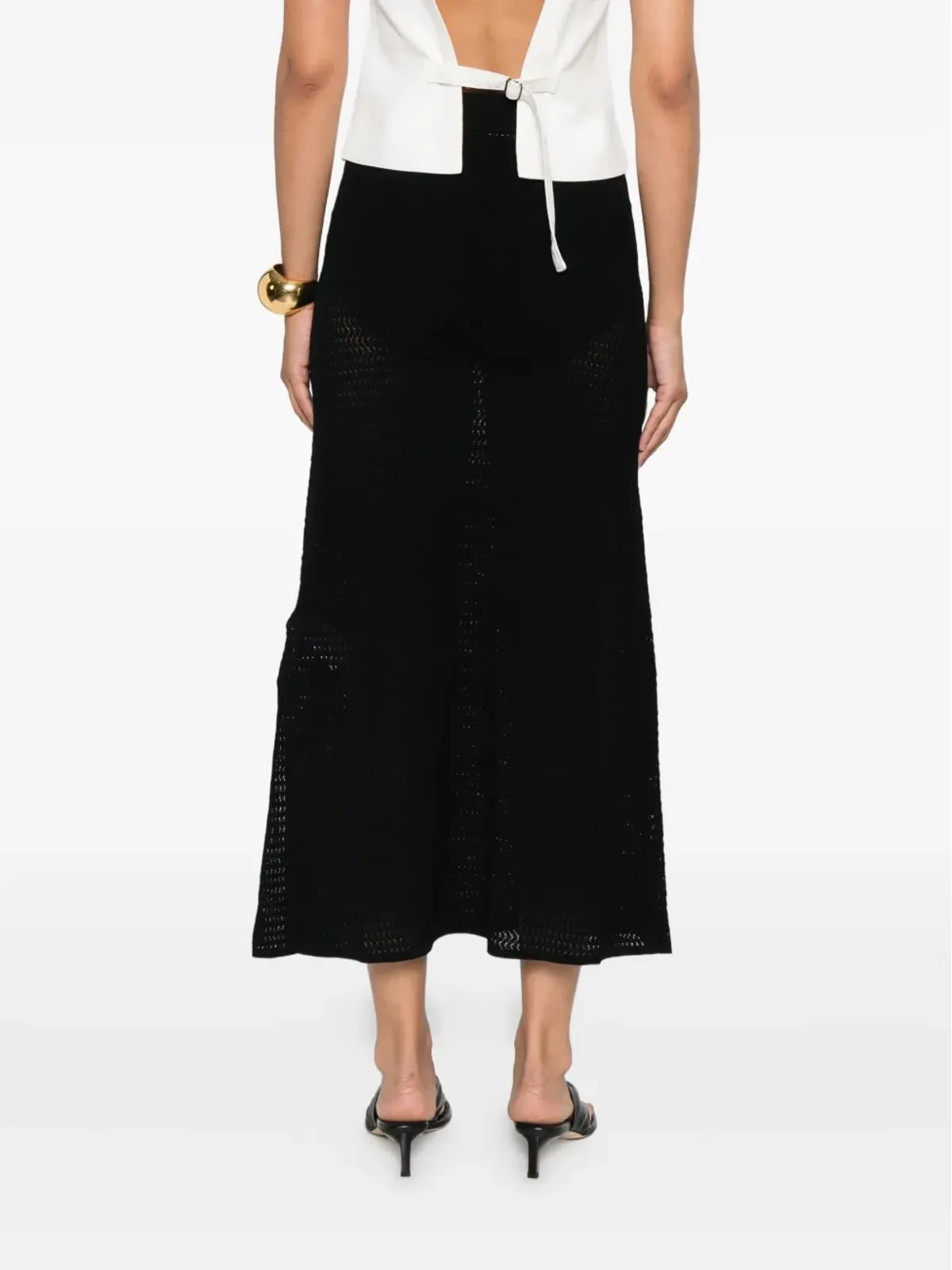 Victoria Beckham Aラインスカート - 画像4