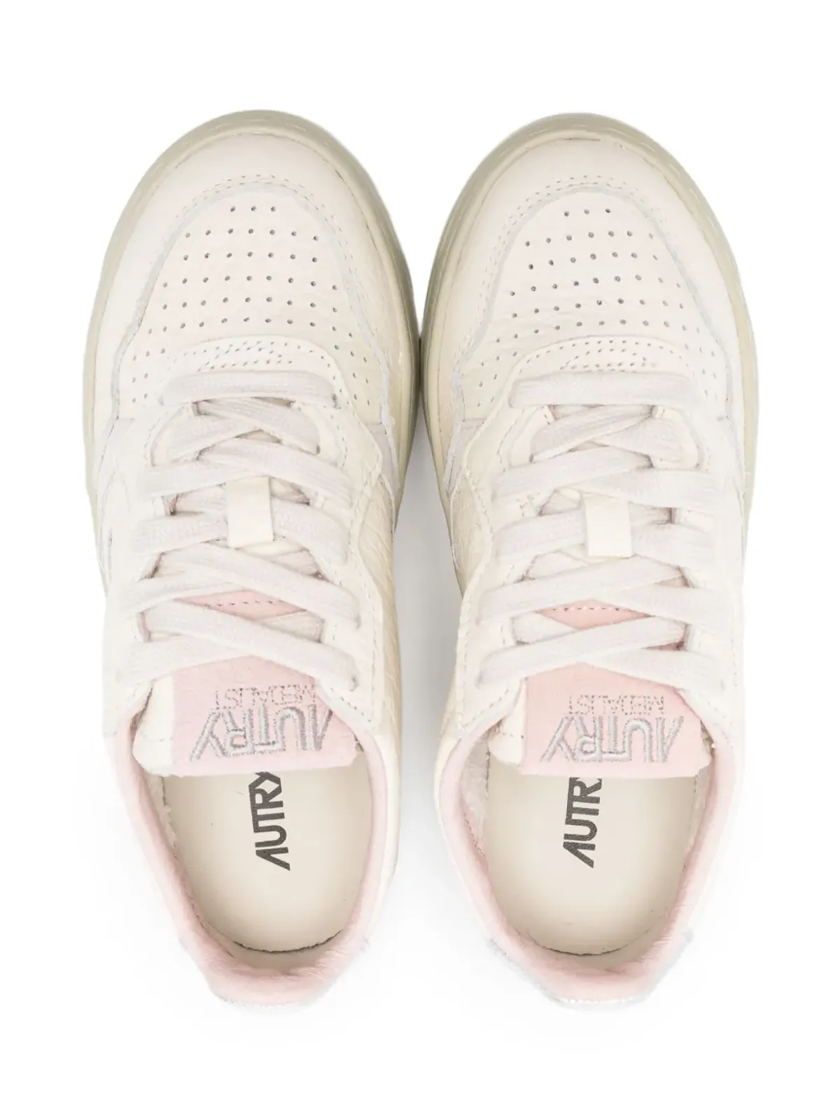 Autry Kids パンチングレザー トレーナー - 画像3