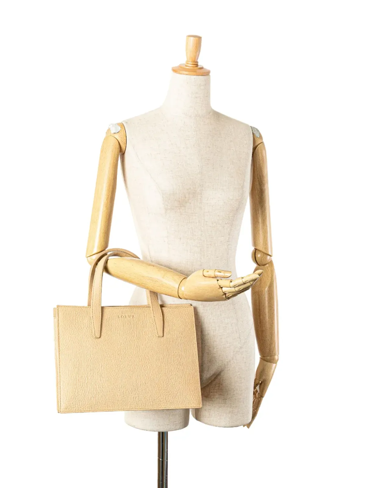 Loewe Pre-Owned レザー トートバッグ - ブラウン - 画像2