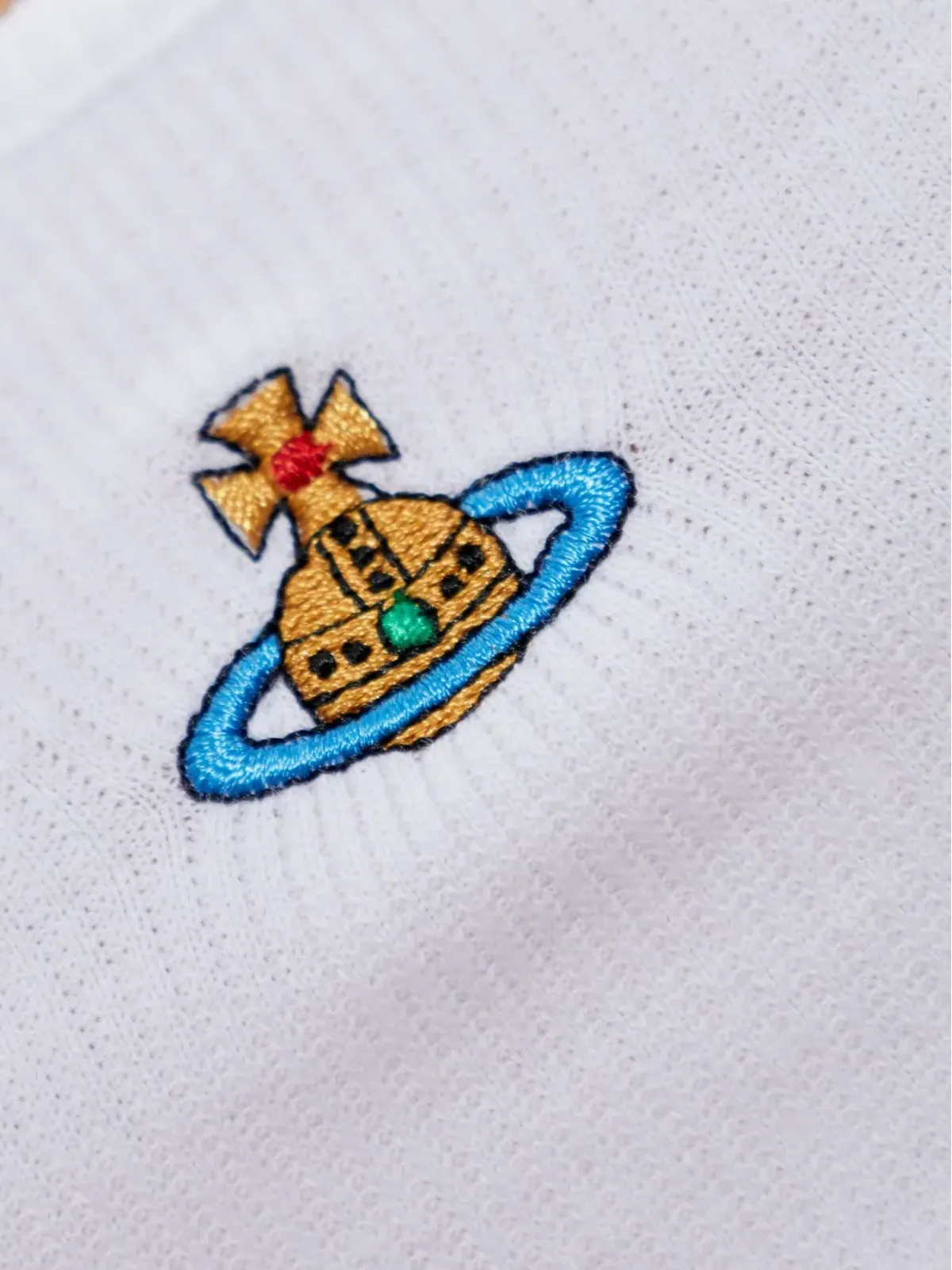 Vivienne Westwood オーブモチーフのリブトップ - 画像5