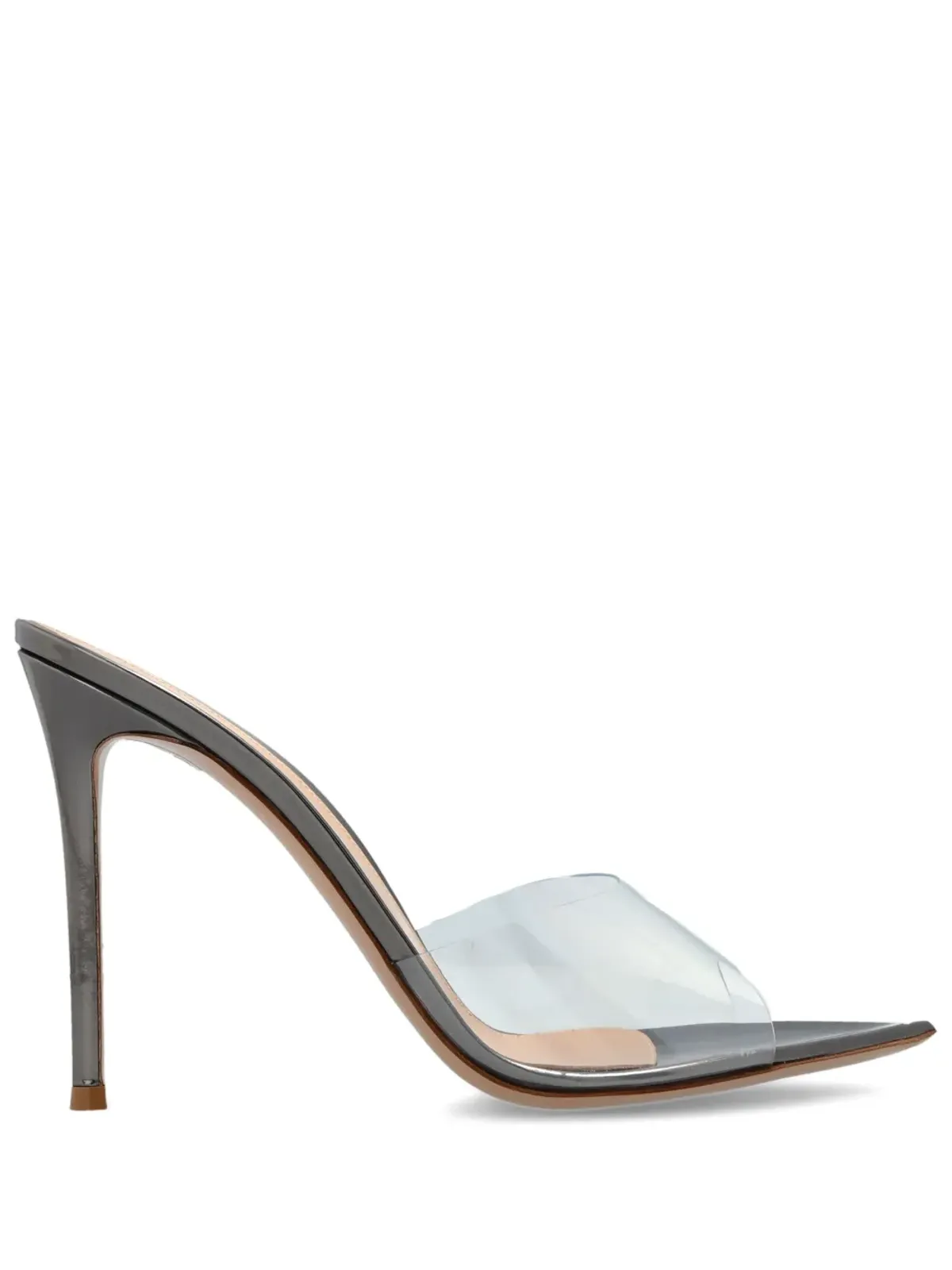Gianvito Rossi 120mm クリアストラップパンプス - 画像1