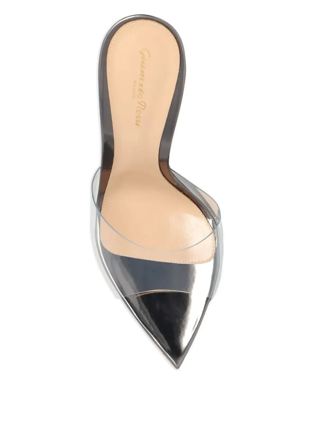 Gianvito Rossi 120mm クリアストラップパンプス - 画像2