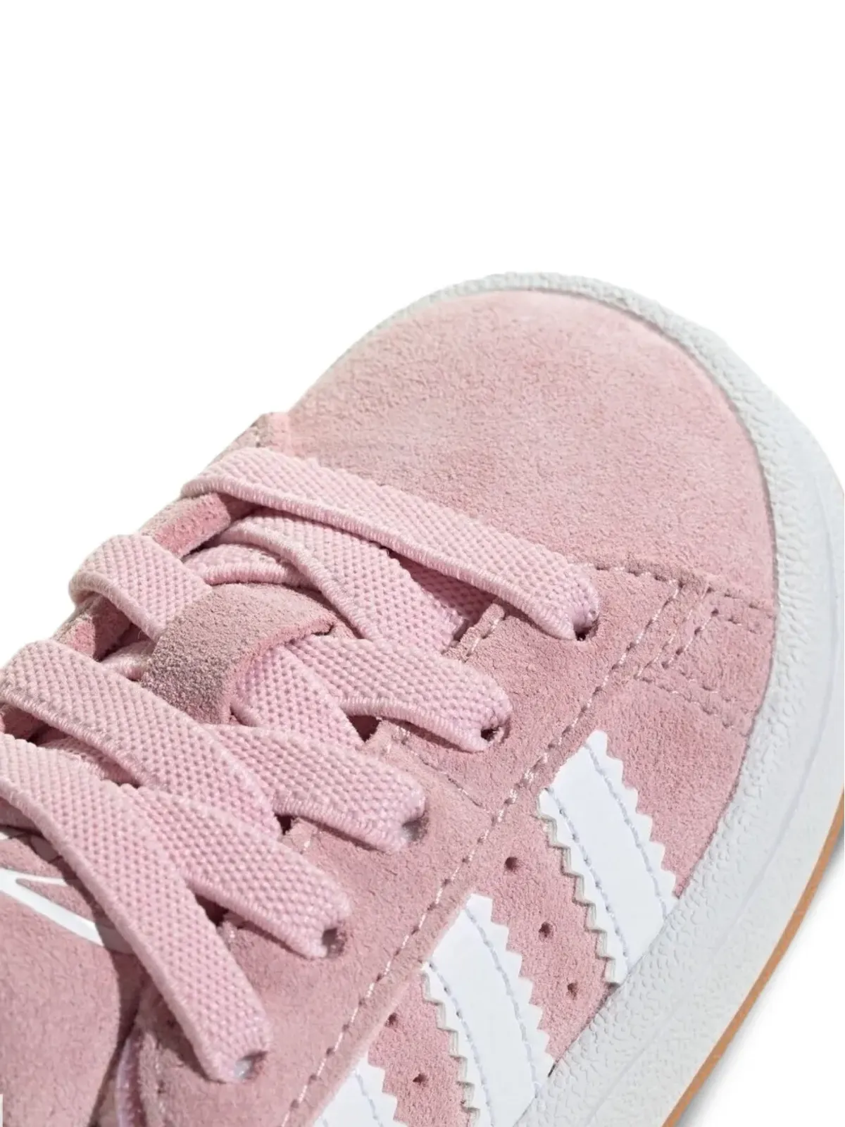 adidas Campus 00s スエード三本線スニーカー ピンク - 画像5
