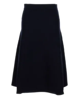 Max Mara フレアミディスカート - ブルー - サムネイル1
