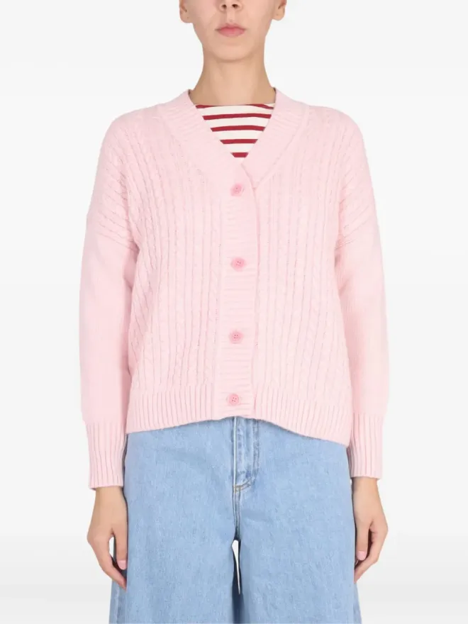 Saint James Saint James ケーブルニット ボタン留め カーディガンの商品画像