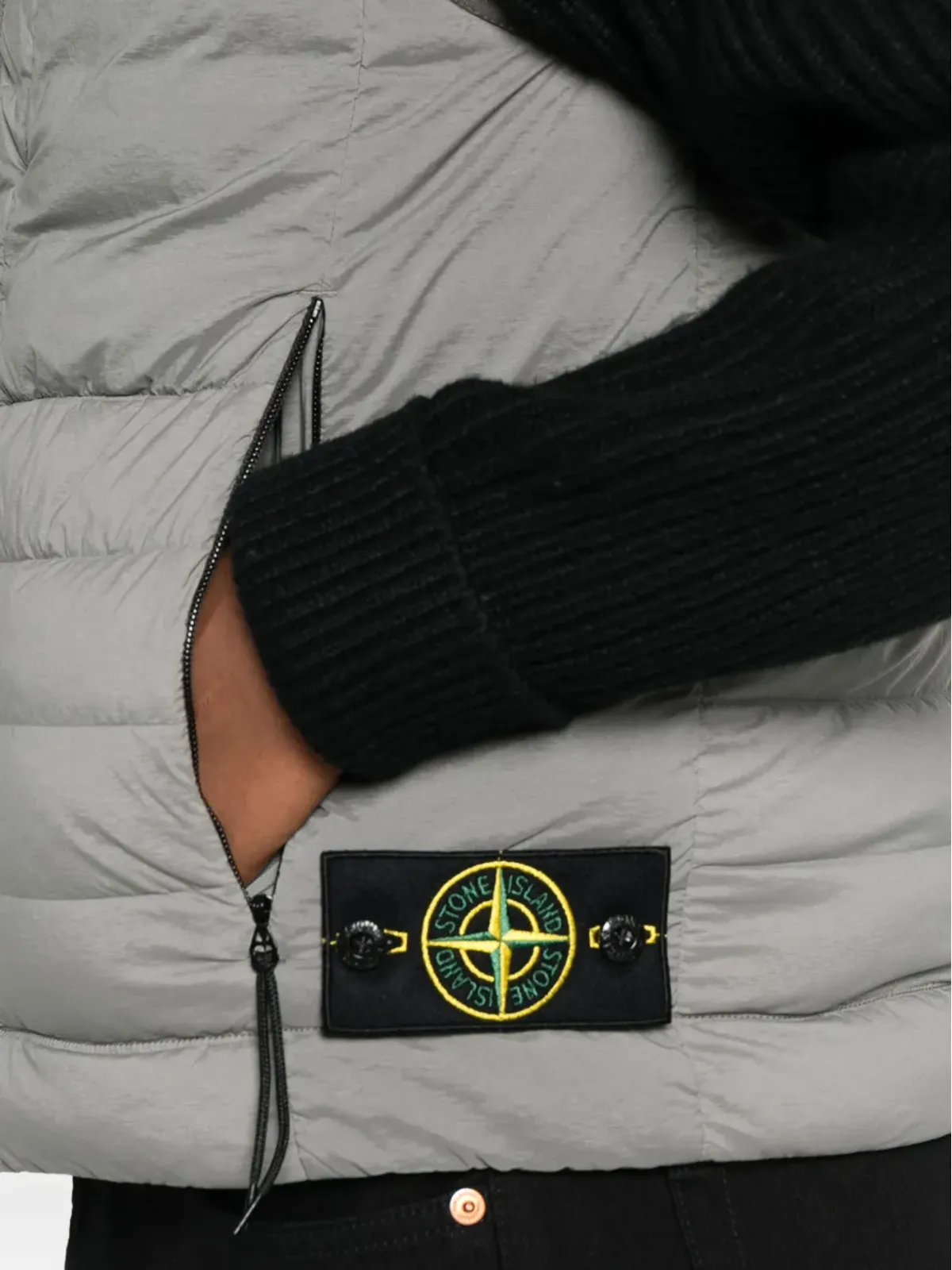Stone Island シームレスジレ - 画像5