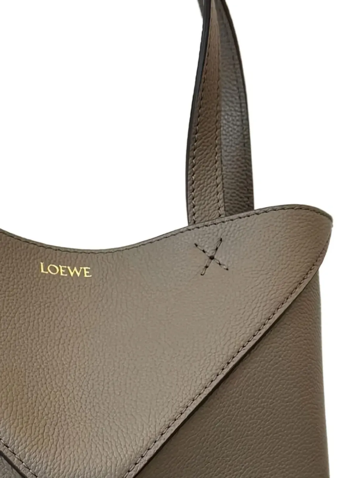 LOEWE ミニ Puzzle Fold クロスボディバッグ - 画像2