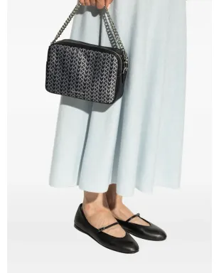 Michael Kors チェブロン柄チェーンクロスボディバッグ - ブラック - サムネイル2