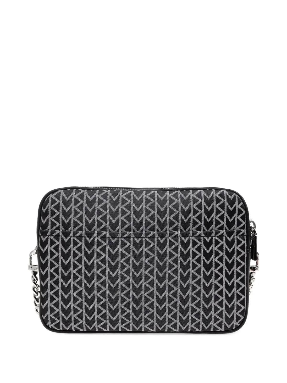 Michael Kors チェブロン柄チェーンクロスボディバッグ - ブラック - 画像3