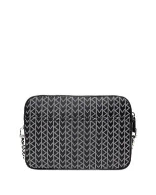 Michael Kors チェブロン柄チェーンクロスボディバッグ - ブラック - サムネイル3