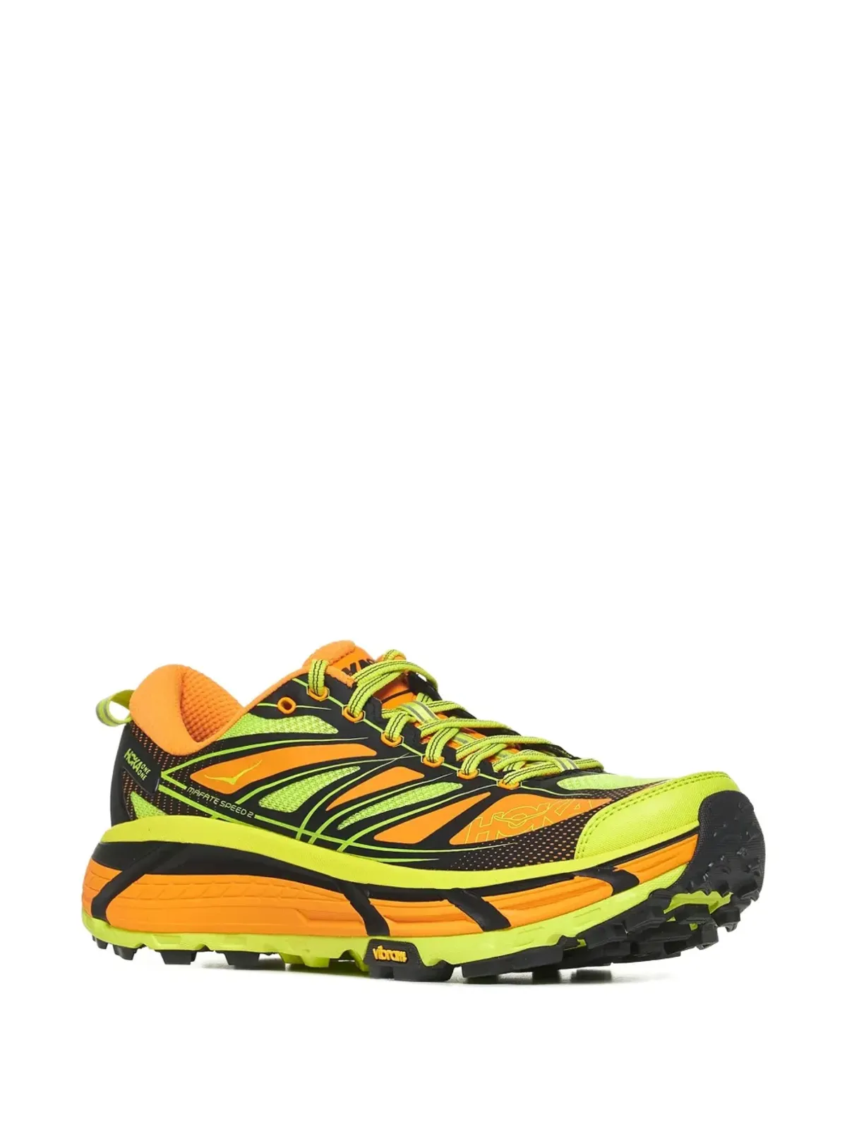 HOKA Mafate Speed 2 ビブラムソール スニーカー - イエロー - 画像2
