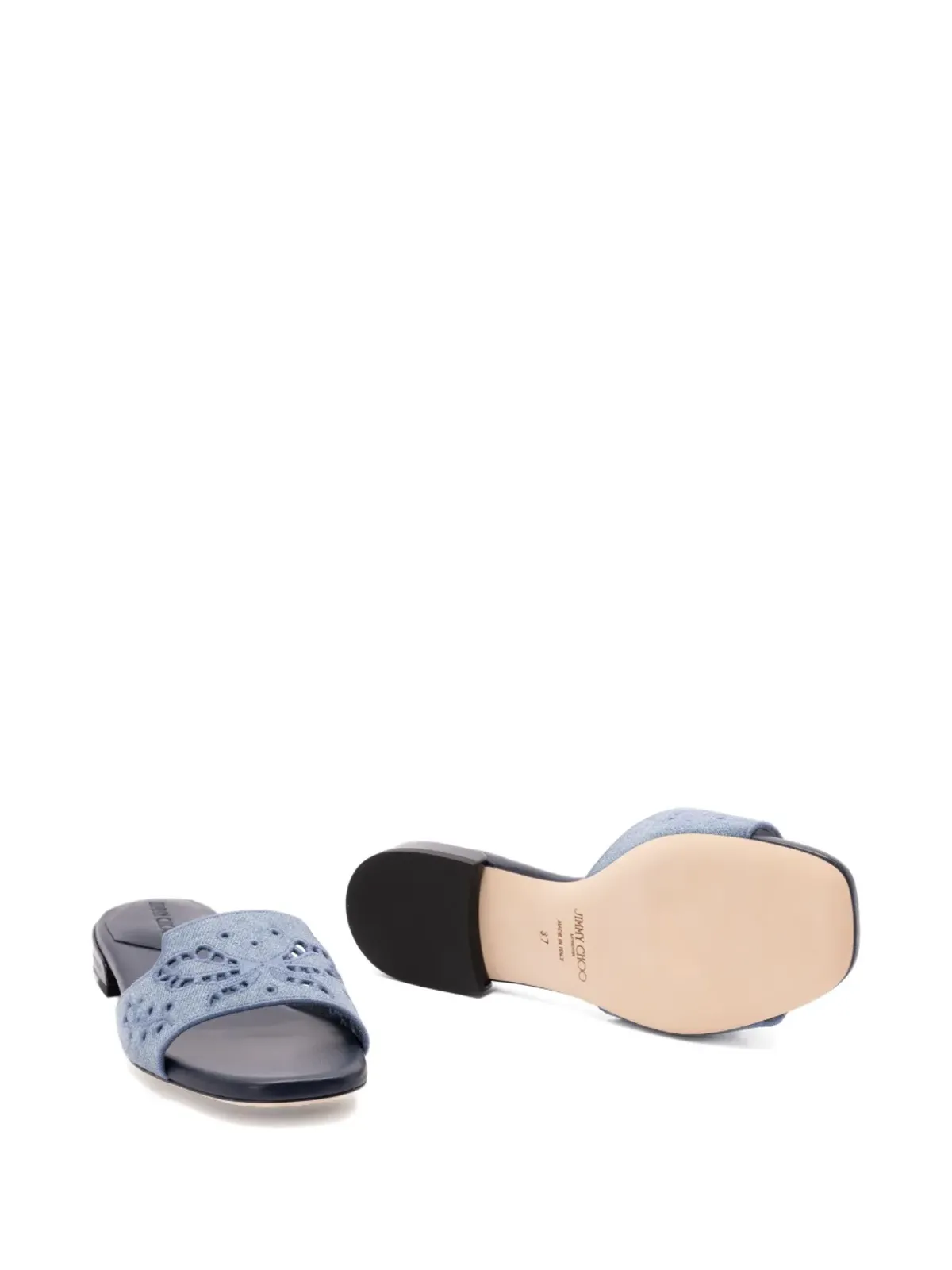 Jimmy Choo アリアン カットアウト フラットサンダル - 画像5