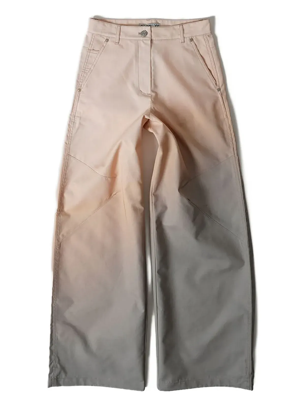 Open YY ombré-effect pants - Pink - 画像1