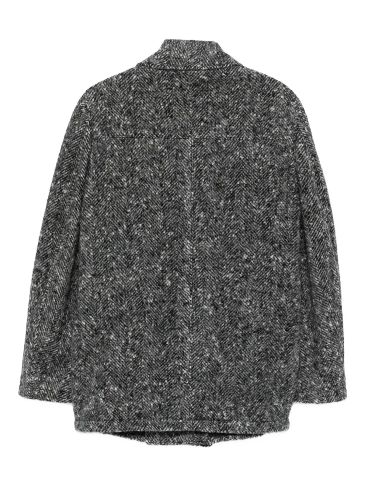 Canali ダブルブレスト ヘリンボーン コート - 画像2