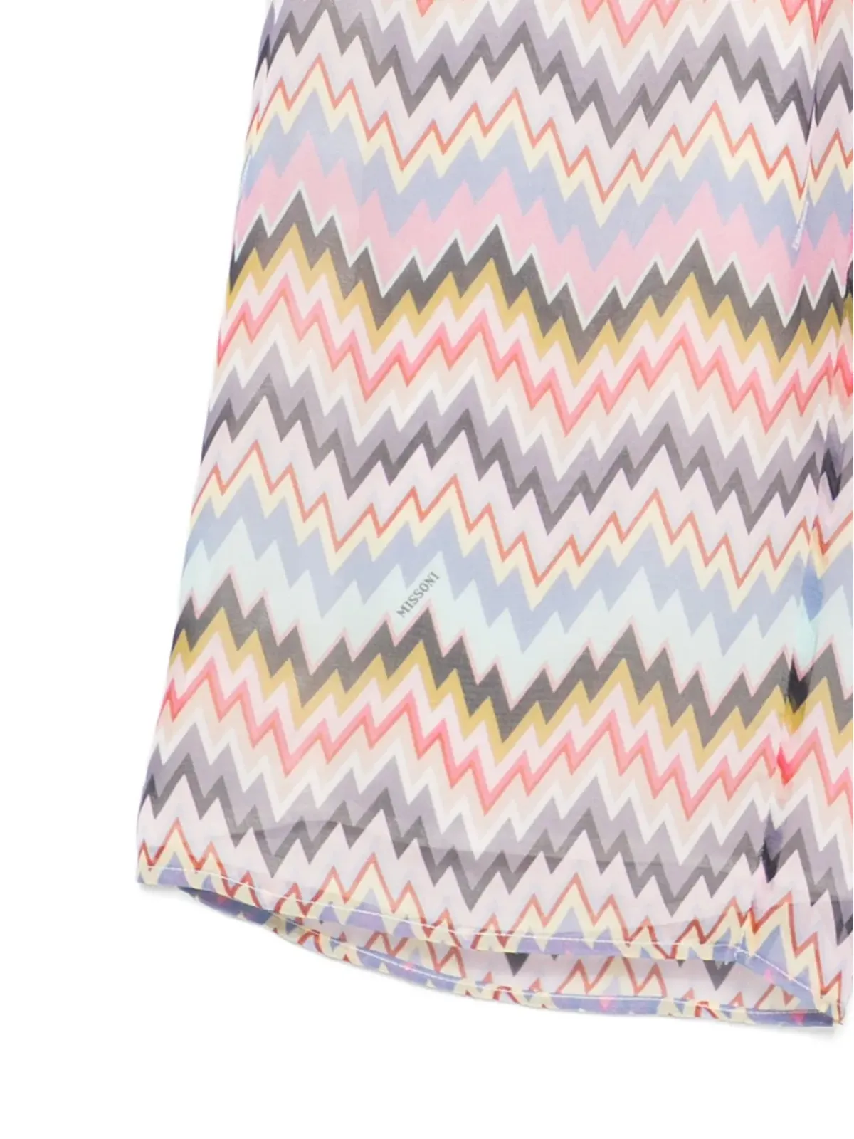 Missoni Kids ジグザグプリントパンツ - 画像3