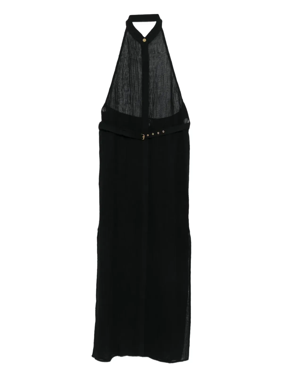 Le Kasha Jabal halterneck belted midi dress - 画像1