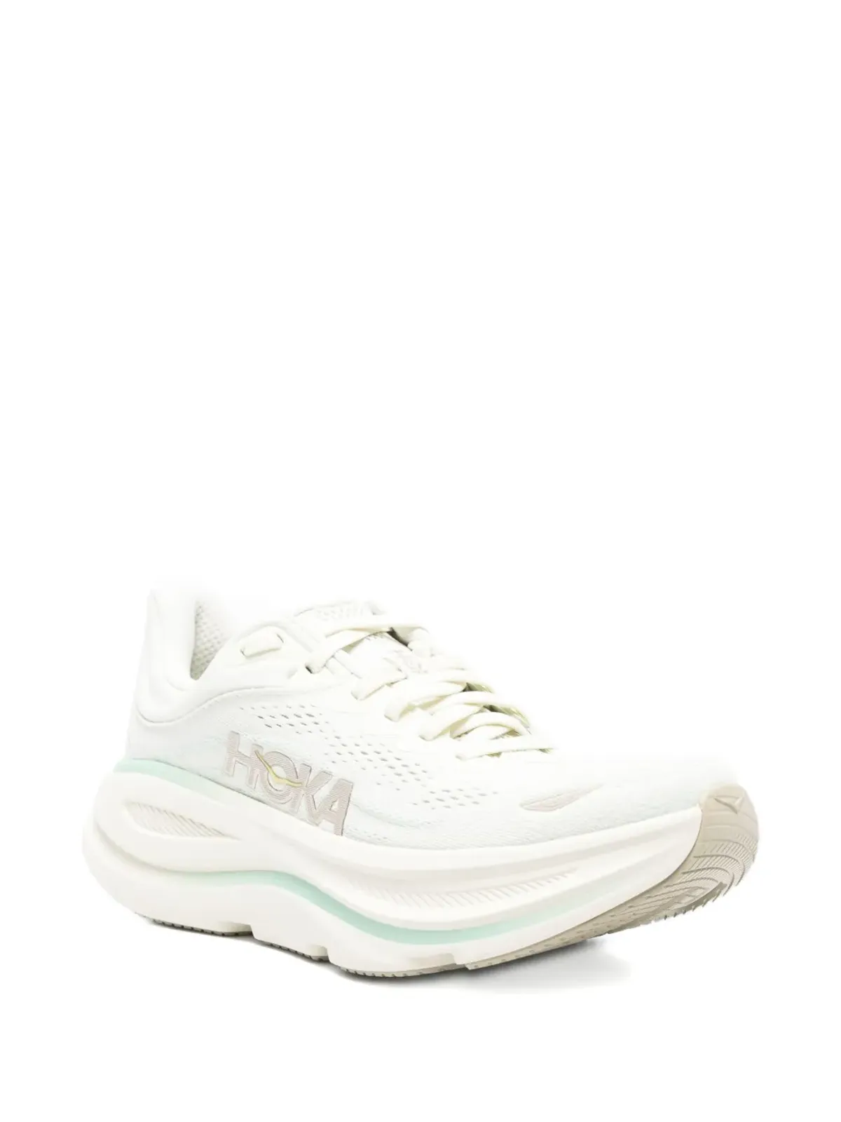 HOKA Bondi 9 メッシュパネル スニーカー - 画像2