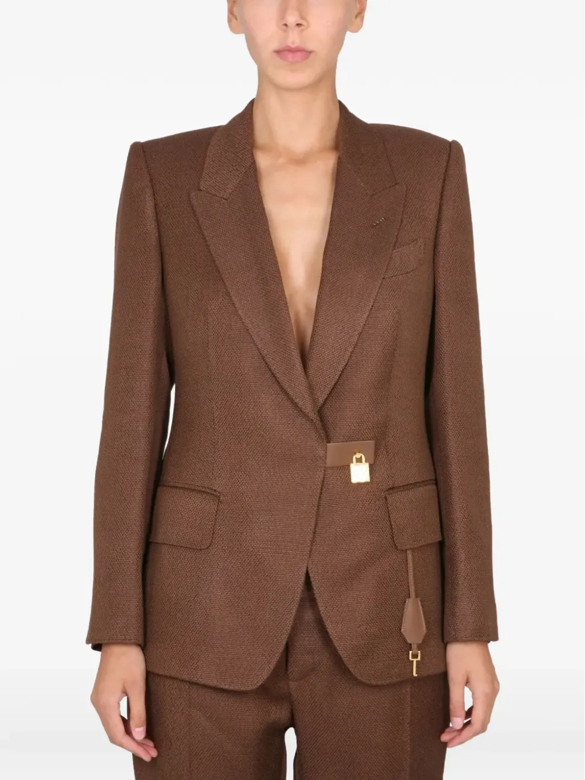 TOM FORD パドロックディテール ブレザー - 画像1