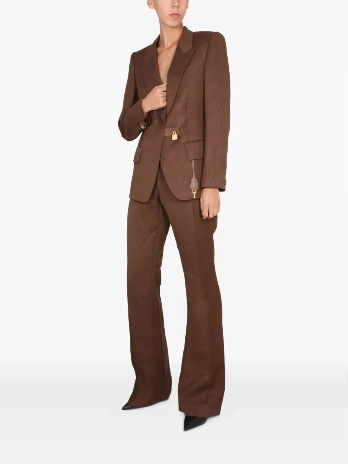 TOM FORD パドロックディテール ブレザー - 画像2