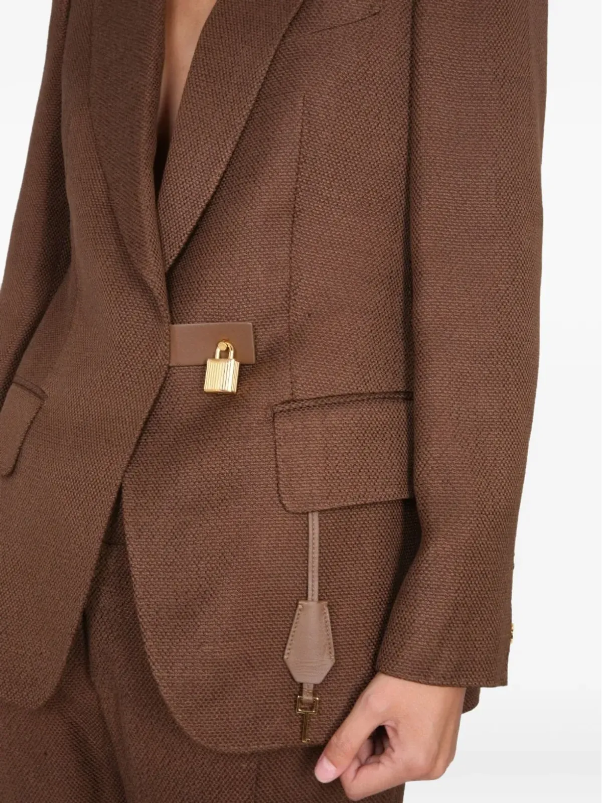 TOM FORD パドロックディテール ブレザー - 画像4