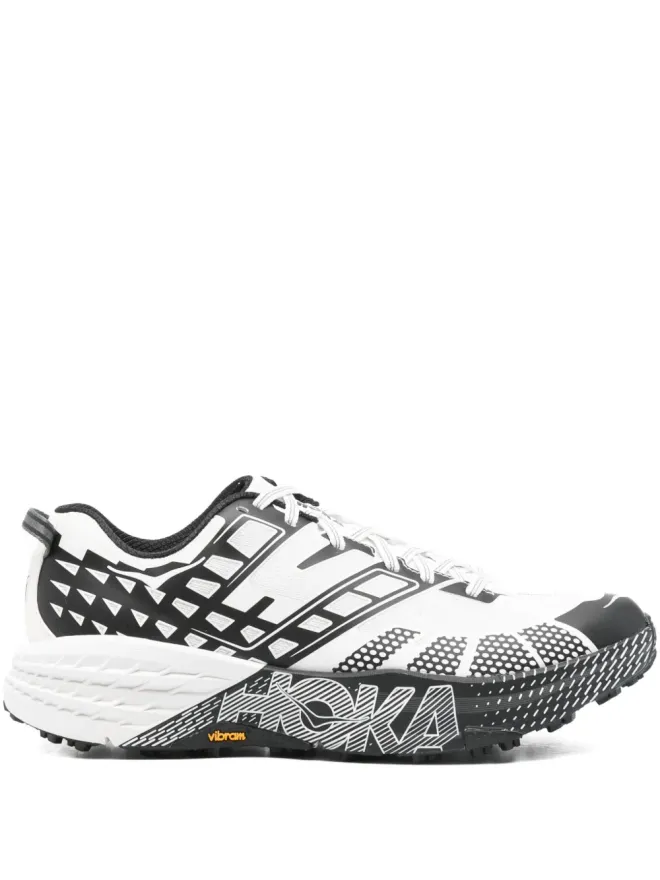 HOKA HOKA 幾何学柄スニーカー（ホワイト）の商品画像