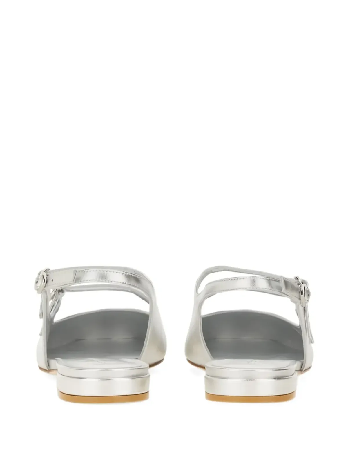 Stuart Weitzman バックルストラップ バレエフラット - 画像3