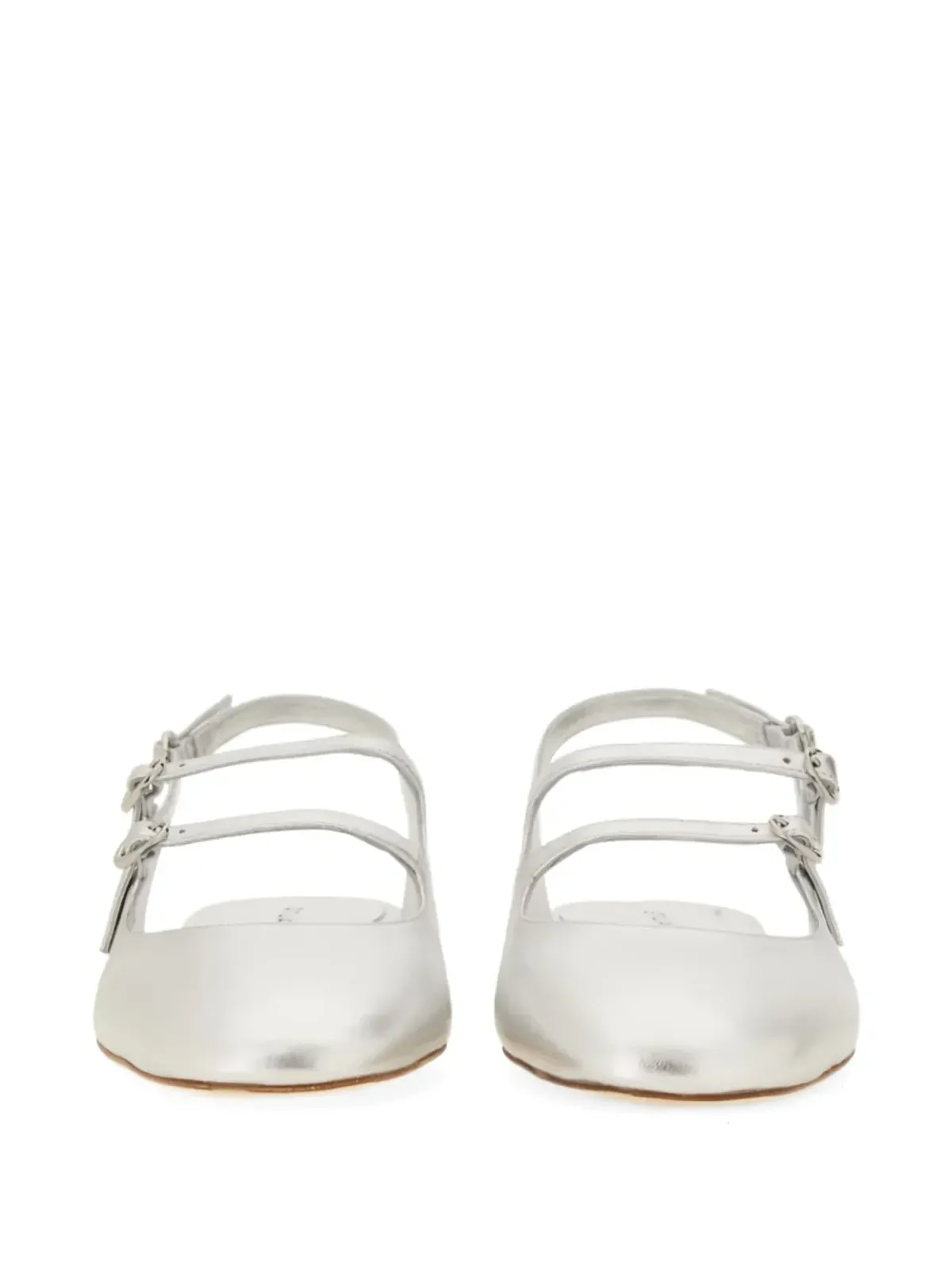 Stuart Weitzman バックルストラップ バレエフラット - 画像4