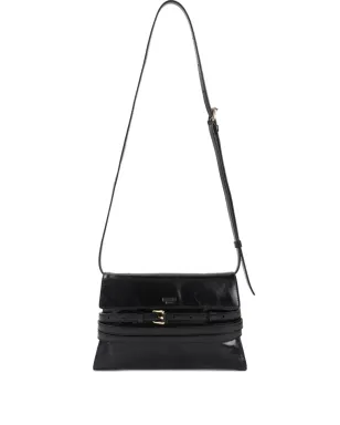 Moschino バックル付きレザーショルダーバッグ - サムネイル1