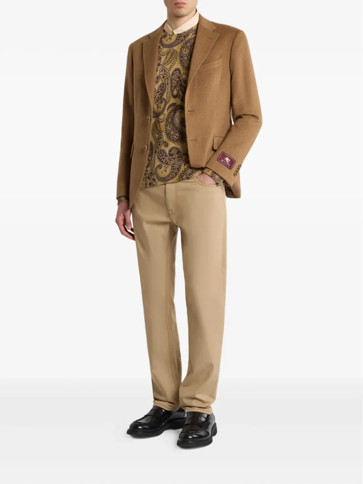 ETRO ペイズリープリント ウールセーター - 画像2
