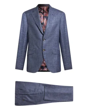 ETRO チェック柄ウールスーツ - サムネイル1