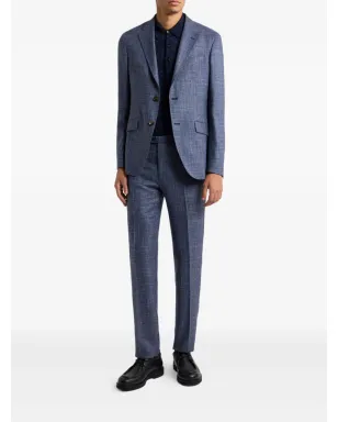 ETRO チェック柄ウールスーツ - サムネイル2
