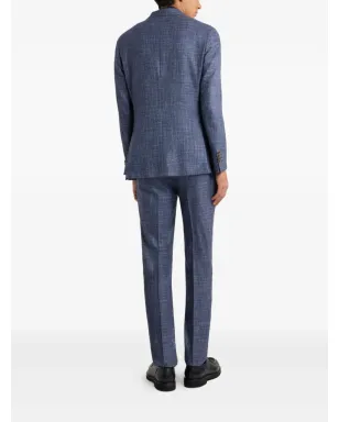 ETRO チェック柄ウールスーツ - サムネイル3