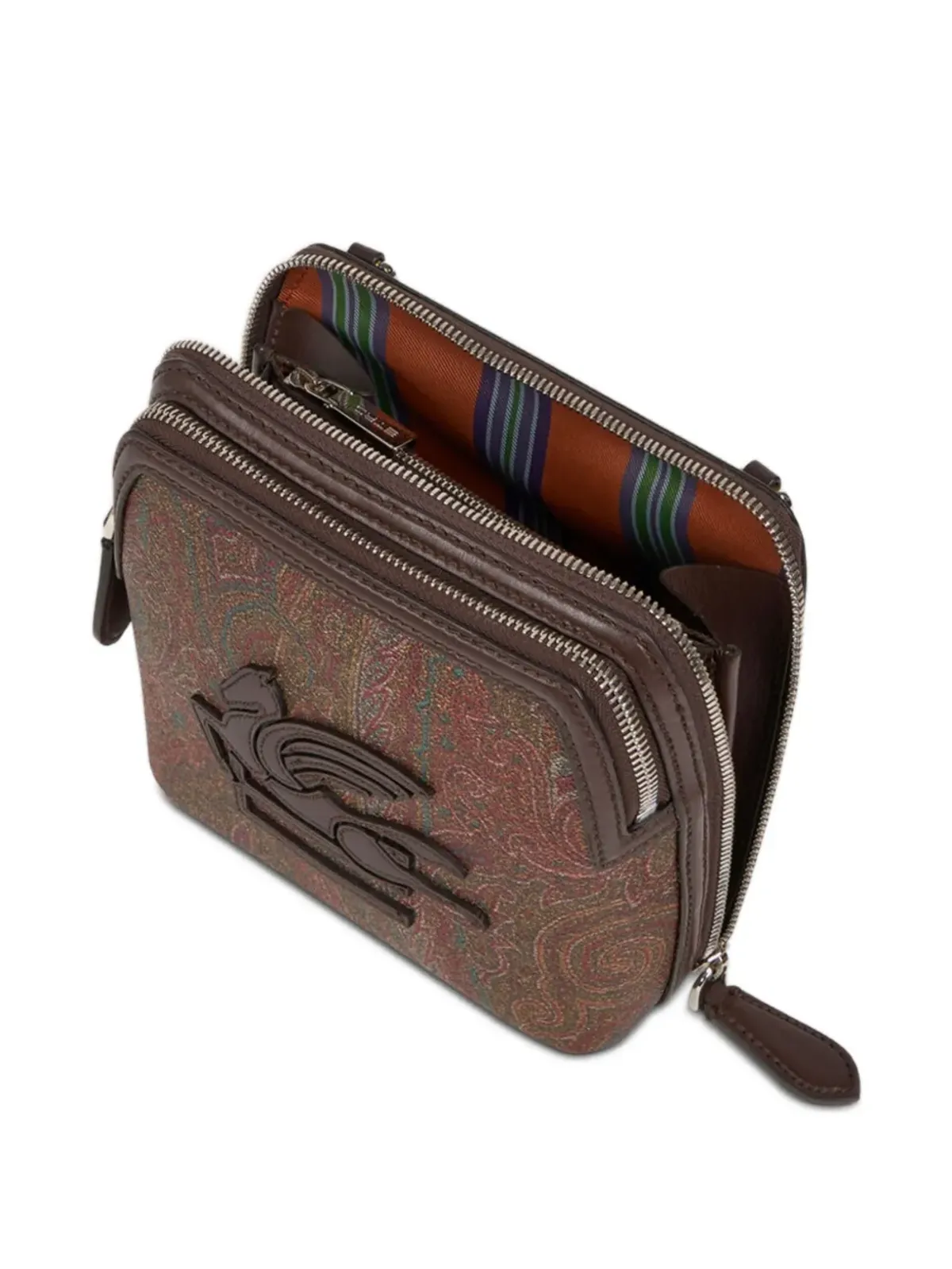 ETRO ペイズリー柄クロスボディバッグ - 画像5