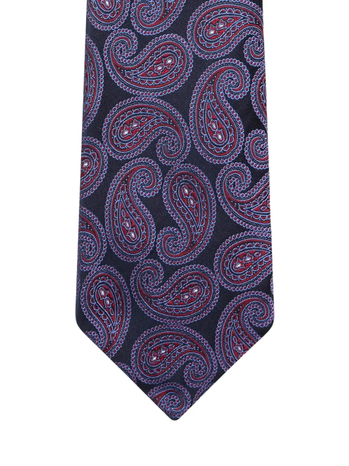 ETRO paisley-pattern jacquard tie - Red - 画像2