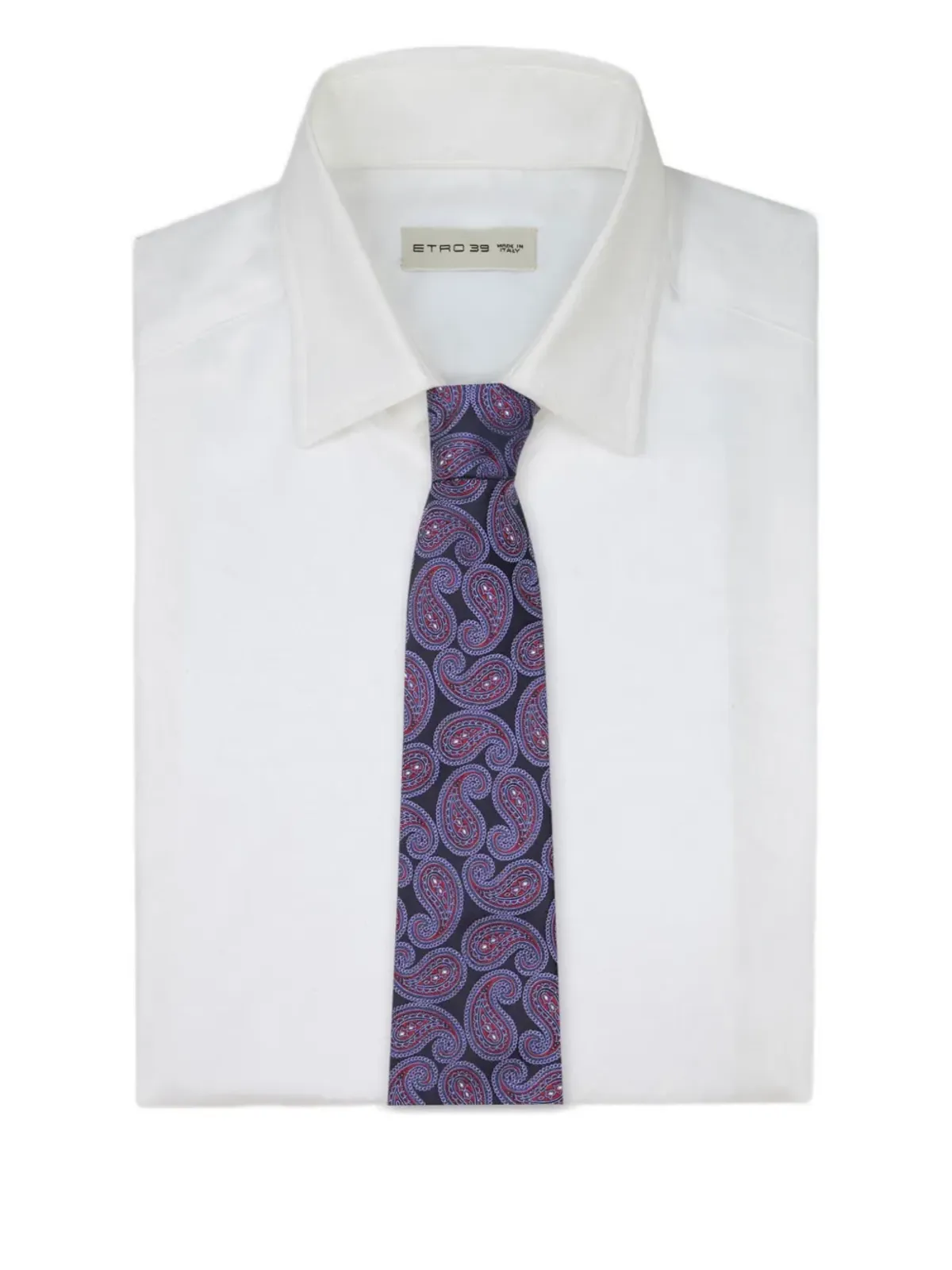 ETRO paisley-pattern jacquard tie - Red - 画像3