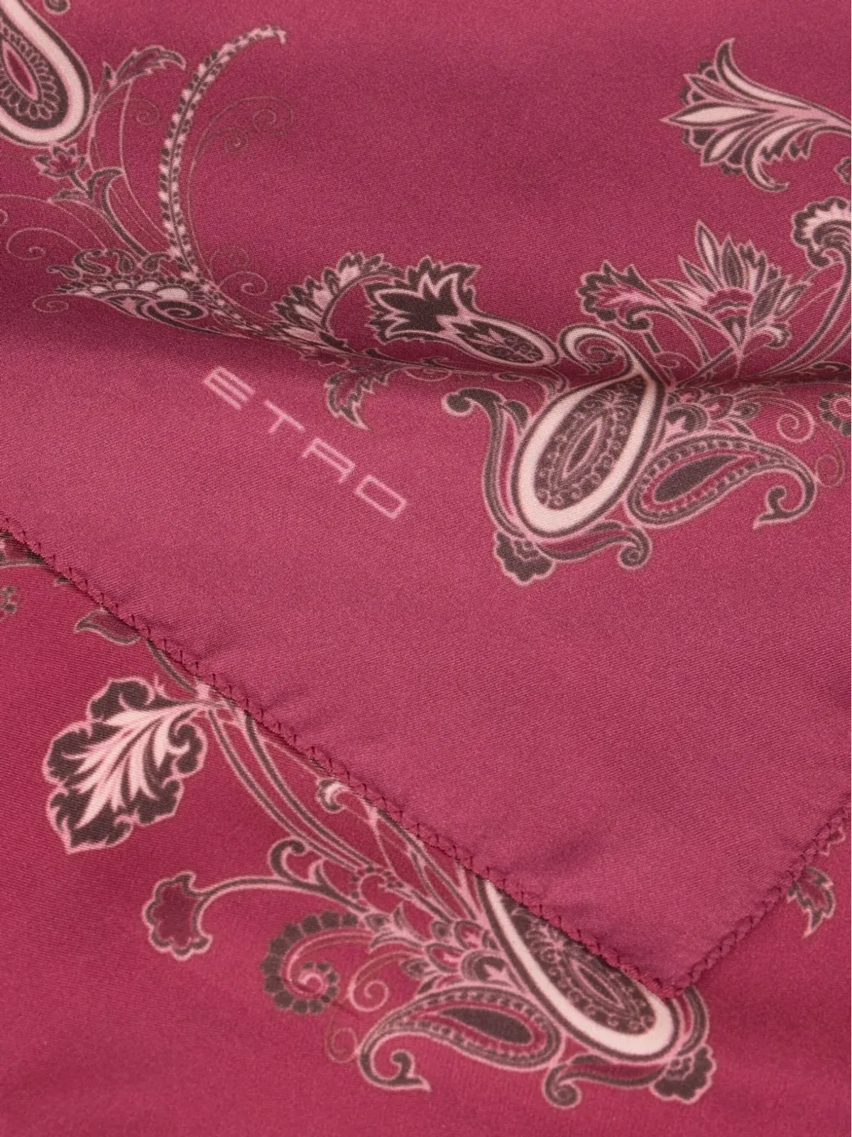 ETRO ペイズリープリント ポケットスクエア - 画像2