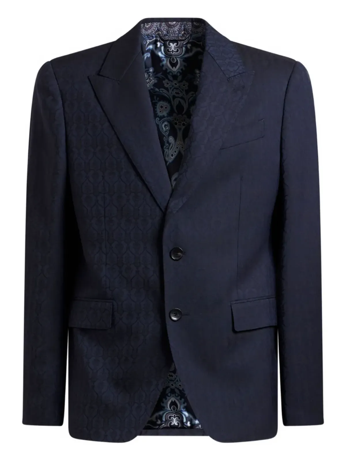ETRO ジャカードウール ブレザー - 画像1