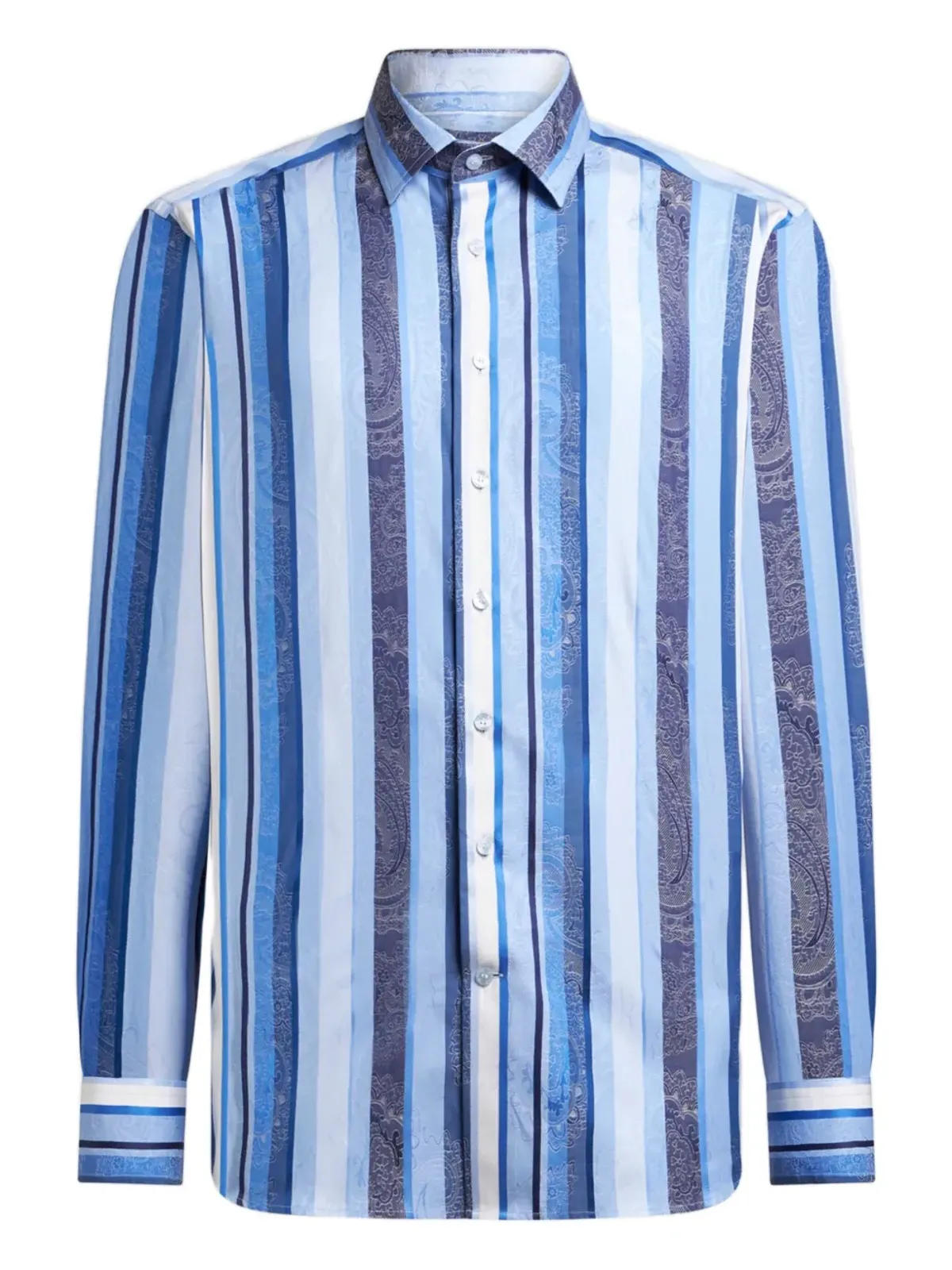 ETRO ストライプ柄シャツ - 画像1