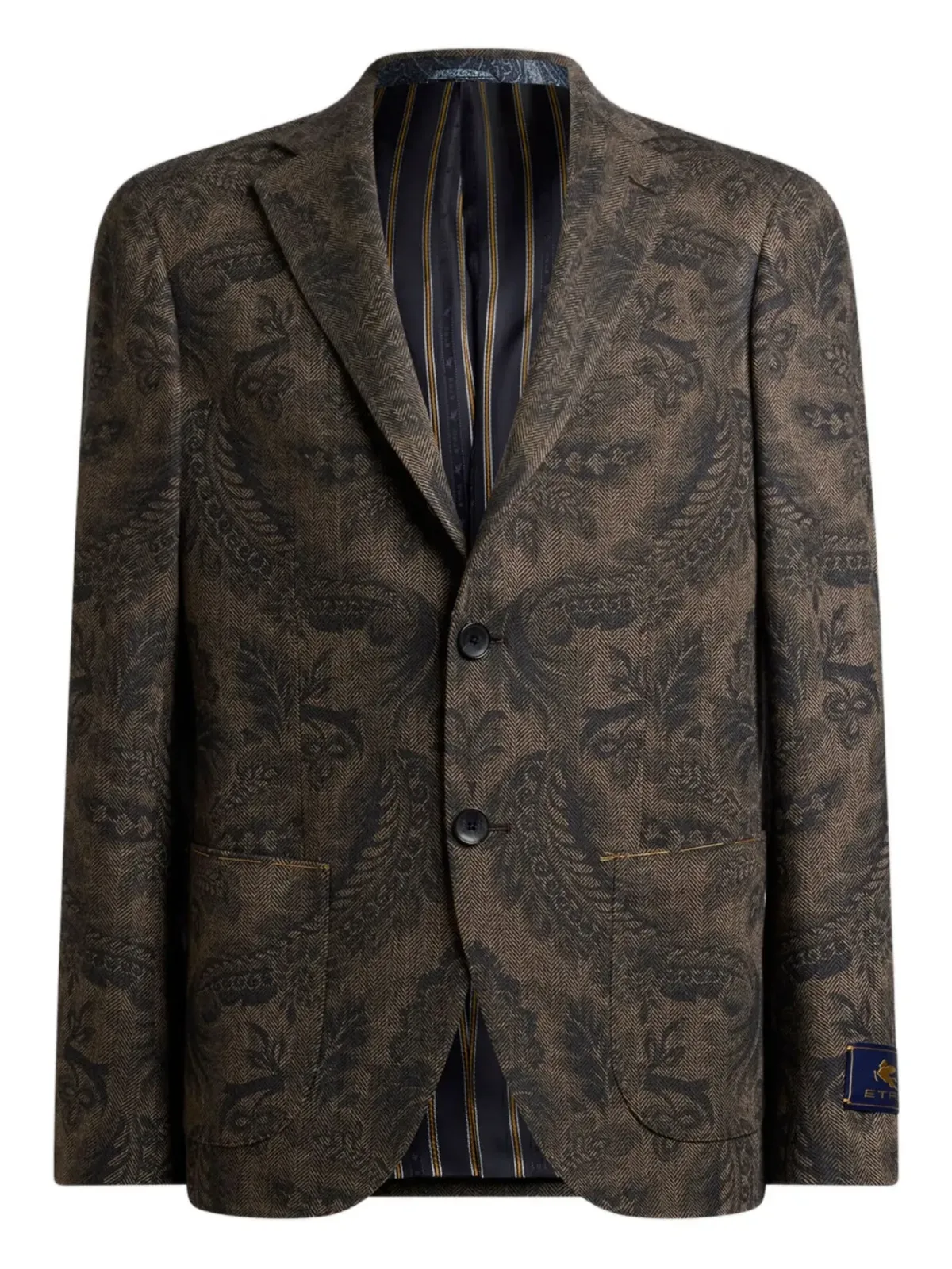 ETRO ペイズリープリント ウール ブレザー - 画像1