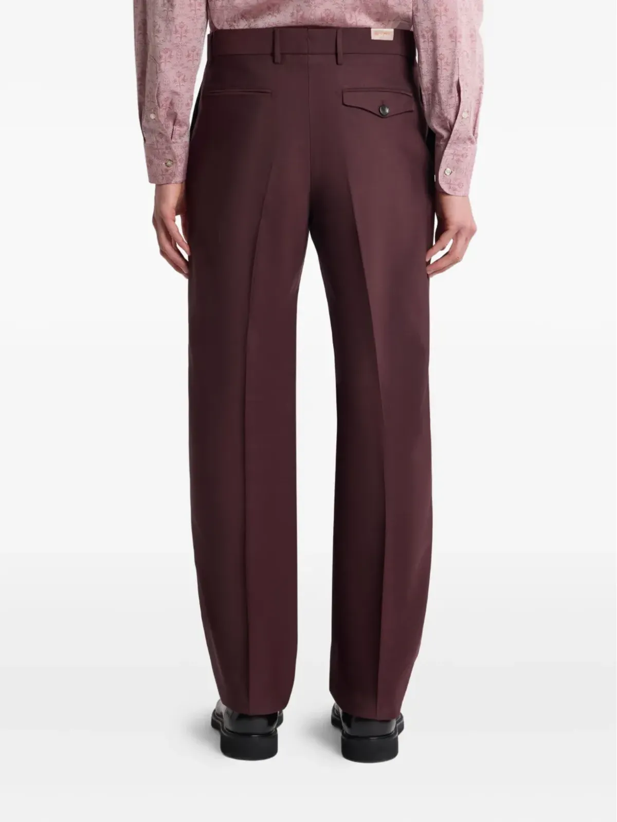 ETRO ウール テーラードパンツ - 画像4