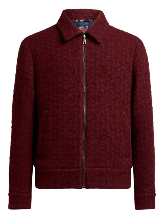 ETRO ETRO textured bomber jacketの商品画像